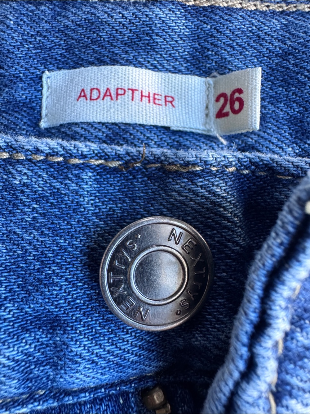 ADAPTHER Blue Denim Jeans - Size 26